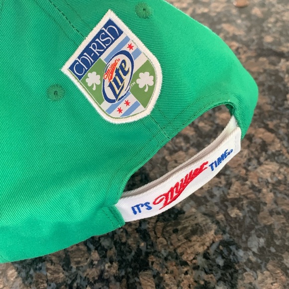 Chicago White Sox Miller Lite Chi-rish Baseball Cap Kick 10 Pro Shamrock Hat - Picture 5 of 9